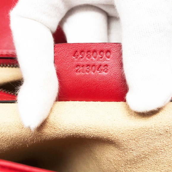 Gucci Large GG Marmont Leather Shoulder Bag - Picture 7 of 8